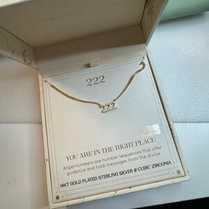 NEW! Dainty 222 necklace